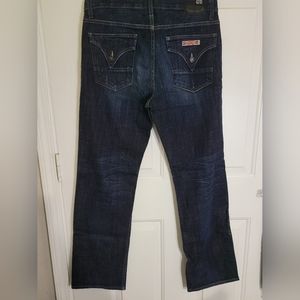 Hudson Faded Dark Denim